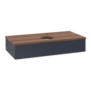 V&B Waschtischunterschrank ohne Frontstruktur Antao 100x19x50cm, HL, WBP w wal, md bl. m Lac-3