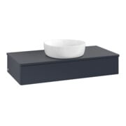 V&B Waschtischunterschrank ohne Frontstruktur Antao 100x19x50cm, WBP-farbe Lac, md bl. m Lac-3