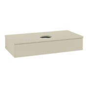 V&B Waschtischunterschrank ohne Frontstruktur Antao 100x19x50cm, WBP-farbe Lac, si Gr m Lac-3