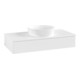 V&B Waschtischunterschrank ohne Frontstruktur Antao 100x19x50cm, WBP-farbe Lac, wh. m Lac-1