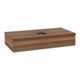 V&B Waschtischunterschrank ohne Frontstruktur Antao 100x19x50cm, WBP-farbe w. wal, w. walnut-1