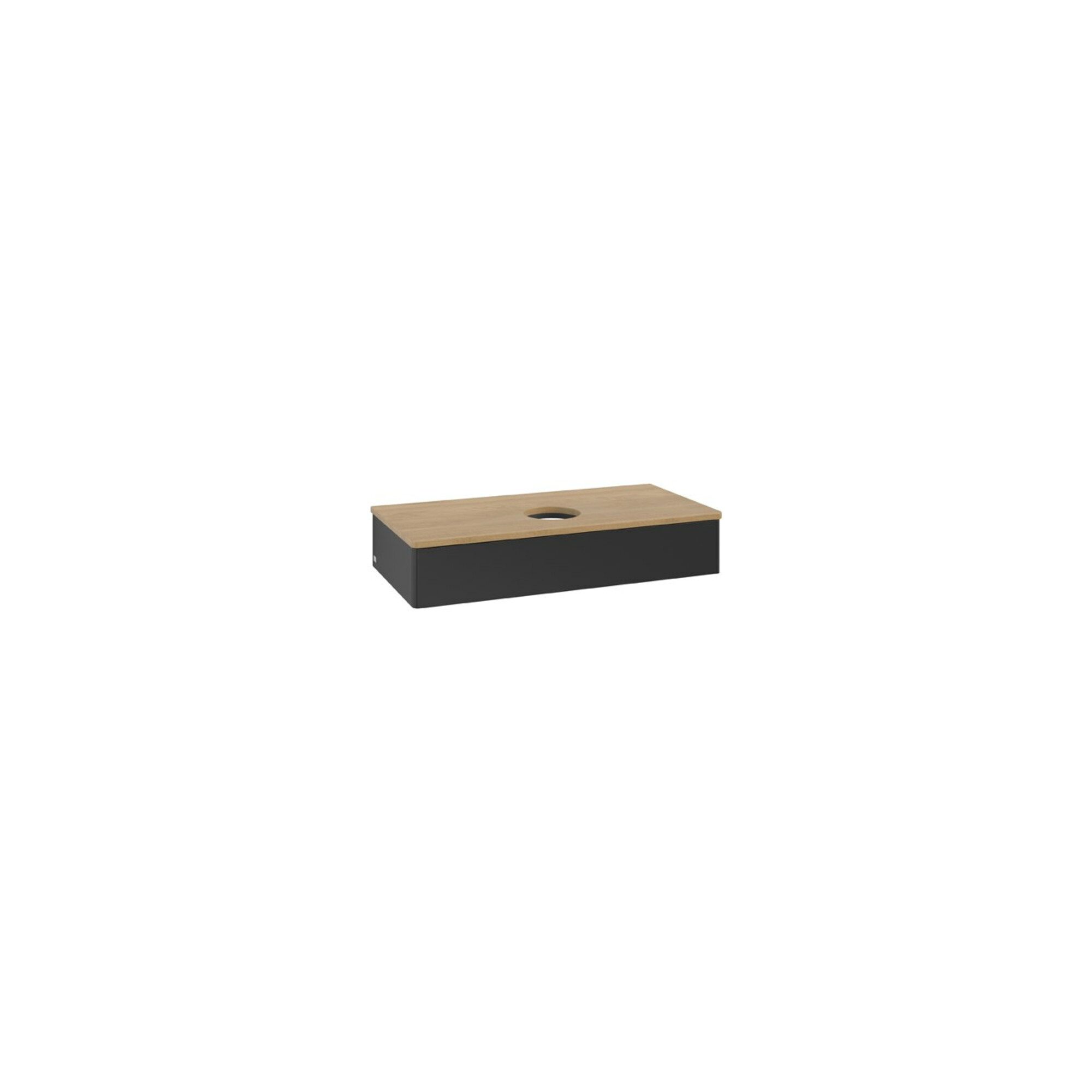 V&B Waschtischunterschrank ohne Frontstruktur Antao 100x19x50cm, WBP hon. Oa, bla m Lac ; Villeroy & Boch