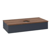 V&B Waschtischunterschrank ohne Frontstruktur Antao 100x19x50cm, WBP w. wal, md bl. m Lac-3