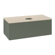 V&B Waschtischunterschrank ohne Frontstruktur Antao 100x36x50cm, HL, WBP botti., le g. m Lac
