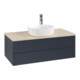 V&B Waschtischunterschrank ohne Frontstruktur Antao 100x36x50cm, HL, WBP botti., md b m Lac-1