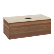 V&B Waschtischunterschrank ohne Frontstruktur Antao 100x36x50cm, HL, WBP botti., w. wal