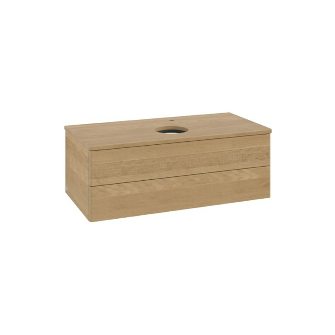 V&B Waschtischunterschrank ohne Frontstruktur Antao 100x36x50cm, HL, WBP hon. Oa, hon. Oa