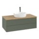 V&B Waschtischunterschrank ohne Frontstruktur Antao 100x36x50cm, HL, WBP hon. Oa, le g. m La-1