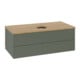 V&B Waschtischunterschrank ohne Frontstruktur Antao 100x36x50cm, HL, WBP hon. Oa, le g. m La