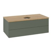 V&B Waschtischunterschrank ohne Frontstruktur Antao 100x36x50cm, HL, WBP hon. Oa, le g. m La-3