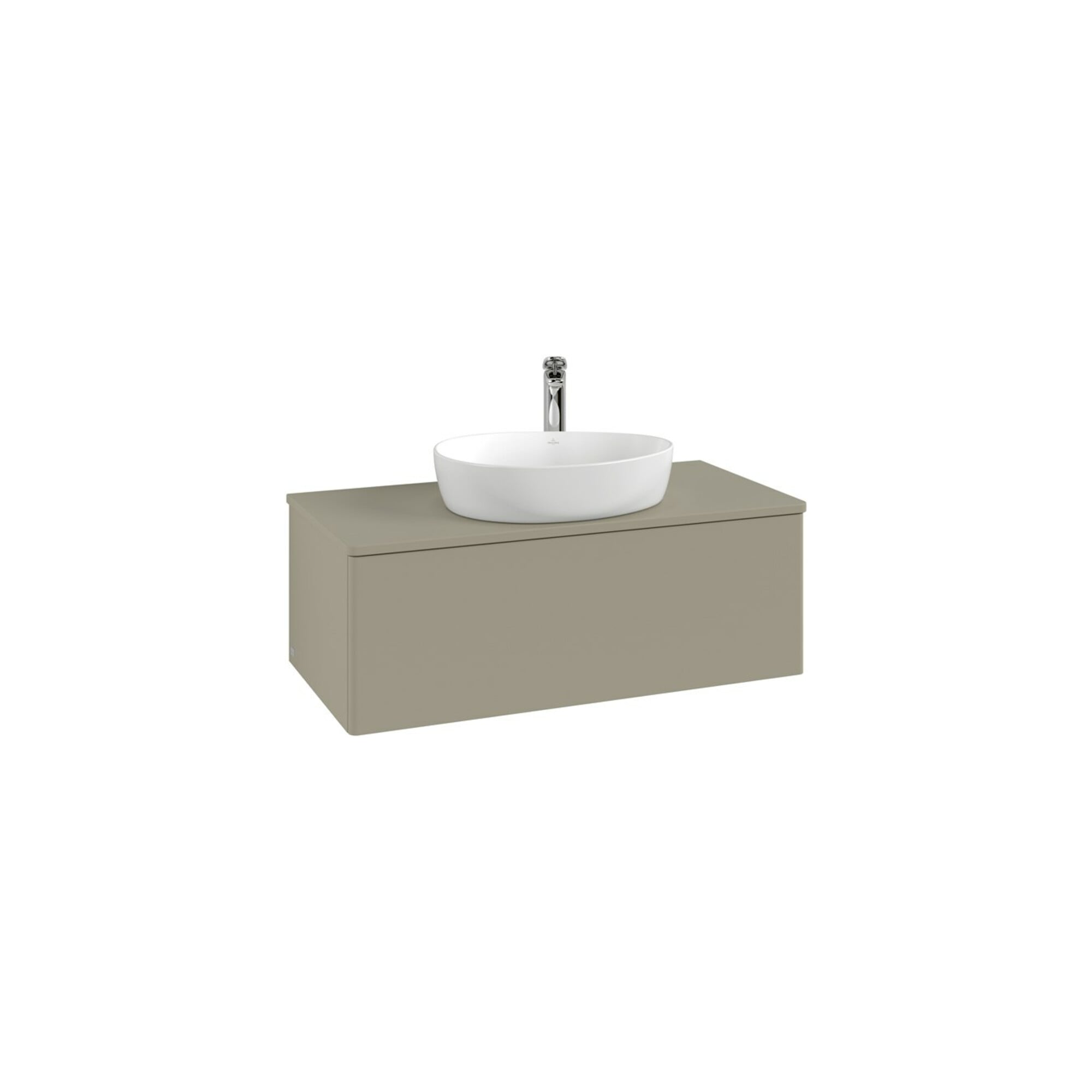 V&B Waschtischunterschrank ohne Frontstruktur Antao 100x36x50cm, HL, WBP Lac, glo wh. Lac ; Villeroy & Boch