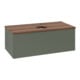 V&B Waschtischunterschrank ohne Frontstruktur Antao 100x36x50cm, HL, WBP w wa, le gre. m Lac-1