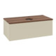 V&B Waschtischunterschrank ohne Frontstruktur Antao 100x36x50cm, HL, WBP w. wal, si Gr m Lac-3