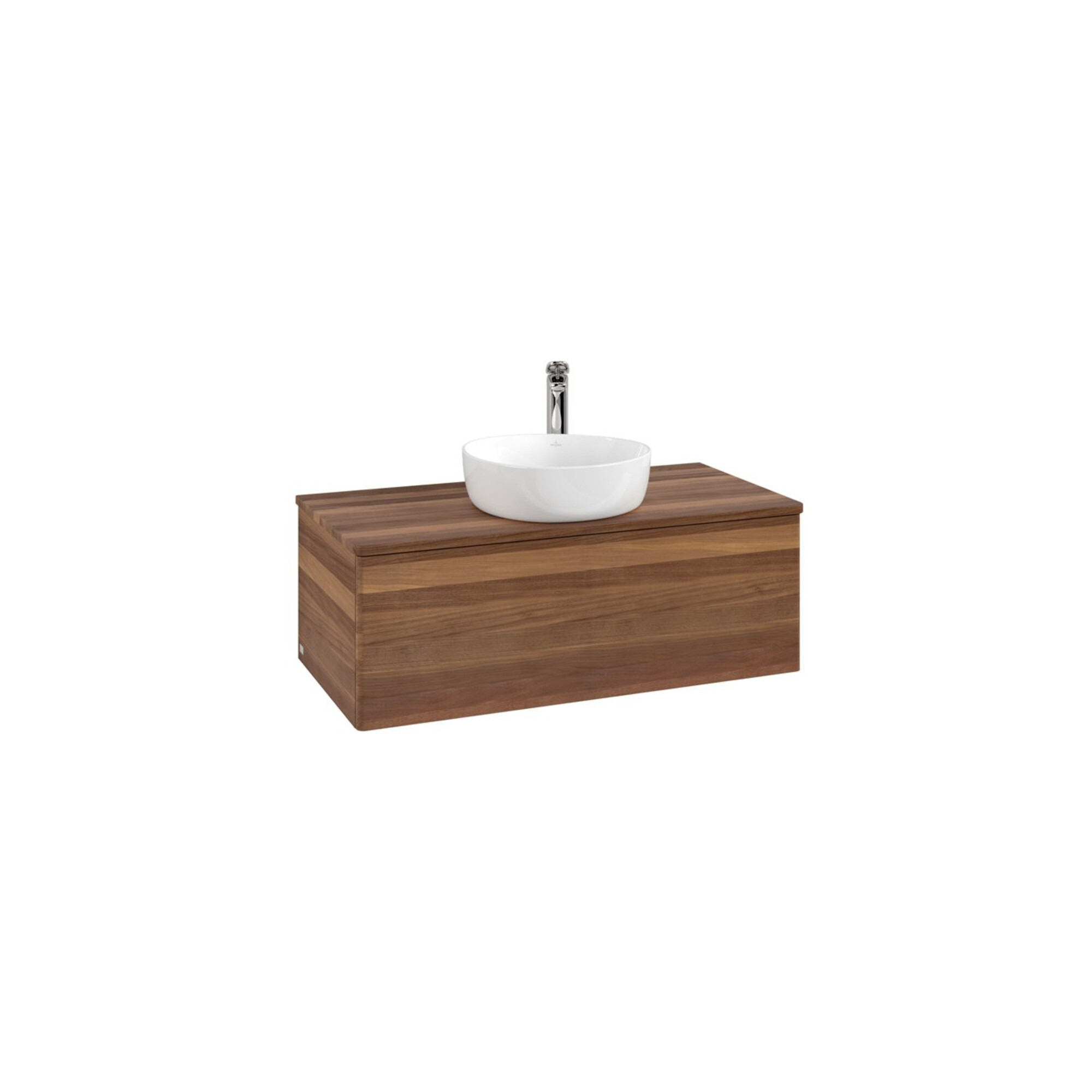 V&B Waschtischunterschrank ohne Frontstruktur Antao 100x36x50cm, HL, WBP w. wal, w. wal ; Villeroy & Boch