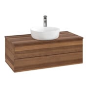 V&B Waschtischunterschrank ohne Frontstruktur Antao 100x36x50cm, HL, WBP w. wal, w. wal-3