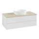 V&B Waschtischunterschrank ohne Frontstruktur Antao 100x36x50cm, WBP botti., glo wh. Lac-3
