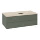 V&B Waschtischunterschrank ohne Frontstruktur Antao 100x36x50cm, WBP botti., lea gre. m Lac-3