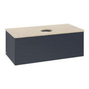 V&B Waschtischunterschrank ohne Frontstruktur Antao 100x36x50cm, WBP botti., md bl. m Lac-3