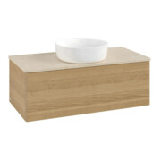 V&B Waschtischunterschrank ohne Frontstruktur Antao 100x36x50cm, WBP-farbe botti., honey oak