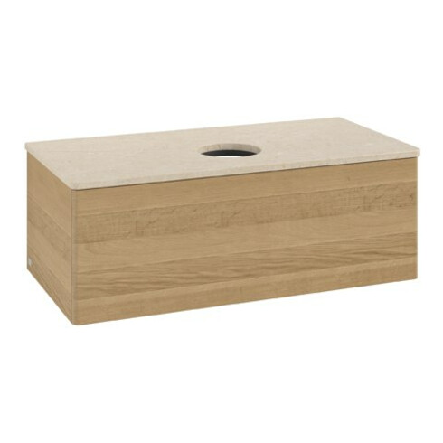 V&B Waschtischunterschrank ohne Frontstruktur Antao 100x36x50cm, WBP-farbe botti., honey oak