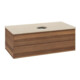V&B Waschtischunterschrank ohne Frontstruktur Antao 100x36x50cm, WBP-farbe botti., w. walnut-3