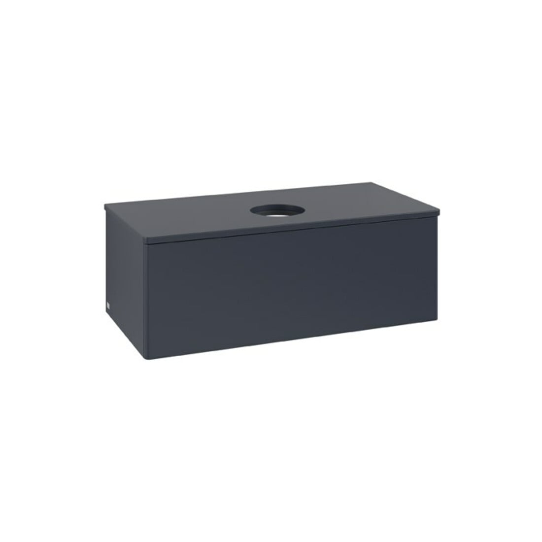 V&B Waschtischunterschrank ohne Frontstruktur Antao 100x36x50cm, WBP-farbe Lac, md bl. m Lac