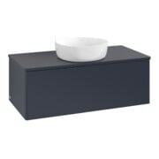V&B Waschtischunterschrank ohne Frontstruktur Antao 100x36x50cm, WBP-farbe Lac, md bl. m Lac-3