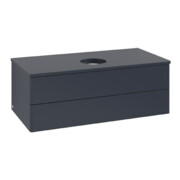 V&B Waschtischunterschrank ohne Frontstruktur Antao 100x36x50cm, WBP-farbe Lac, md bl. m Lac