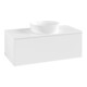 V&B Waschtischunterschrank ohne Frontstruktur Antao 100x36x50cm, WBP-farbe Lac, wh. m Lac-1
