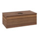 V&B Waschtischunterschrank ohne Frontstruktur Antao 100x36x50cm, WBP-farbe w. wal, w. walnut-1