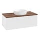 V&B Waschtischunterschrank ohne Frontstruktur Antao 100x36x50cm, WBP-farbe w. wal, wh. m Lac-1