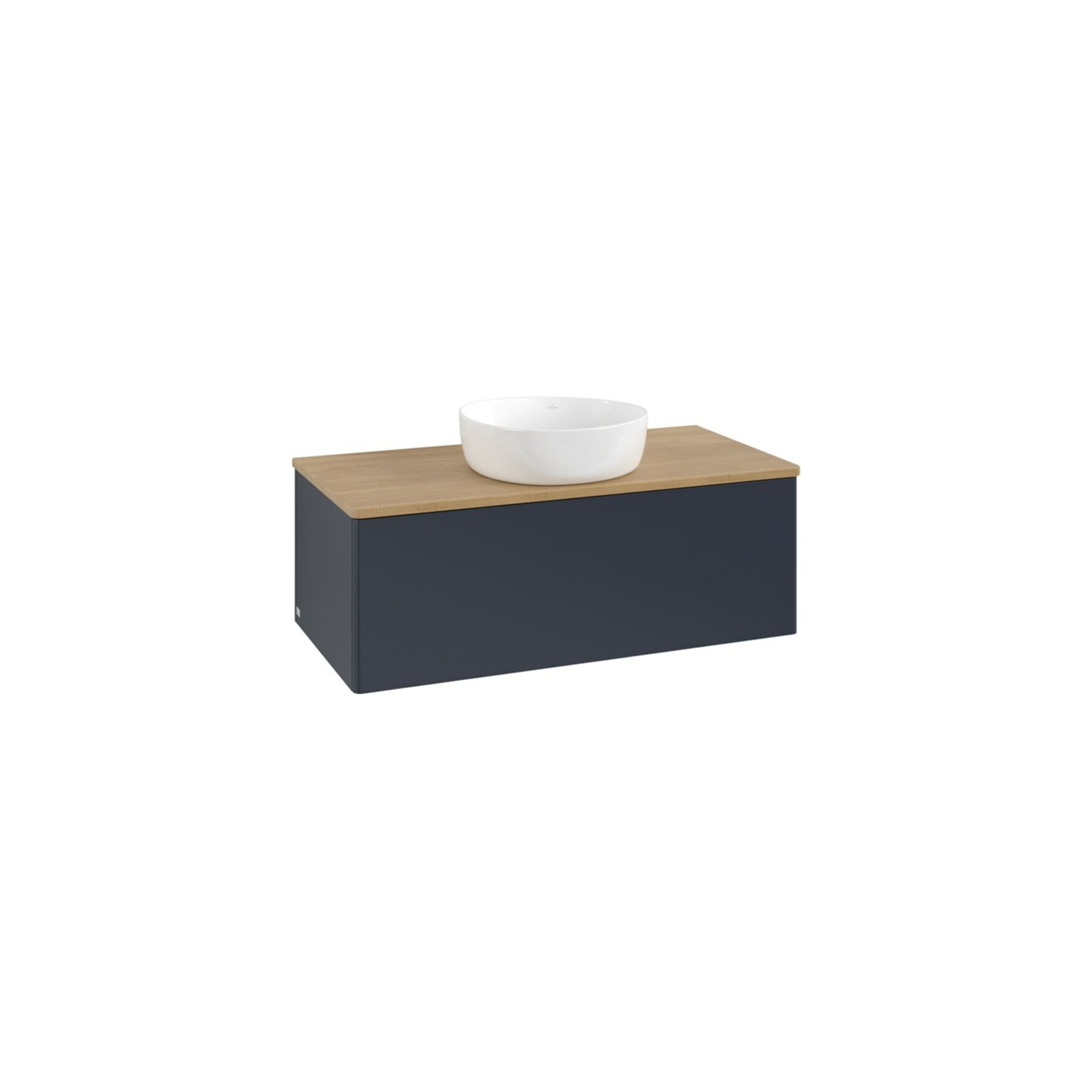 V&B Waschtischunterschrank ohne Frontstruktur Antao 100x36x50cm, WBP hon. Oa, md bl. m Lac ; Villeroy & Boch