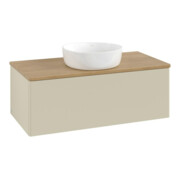 V&B Waschtischunterschrank ohne Frontstruktur Antao 100x36x50cm, WBP hon. Oa, si Gr m Lac-3
