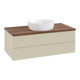 V&B Waschtischunterschrank ohne Frontstruktur Antao 100x36x50cm, WBP w. wal, si Gr m Lac-3