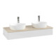 V&B Waschtischunterschrank ohne Frontstruktur Antao 120x19x50cm, HL, WBP botti., glo wh. Lac-1