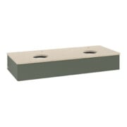 V&B Waschtischunterschrank ohne Frontstruktur Antao 120x19x50cm, HL, WBP botti., le g. m Lac-3