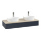 V&B Waschtischunterschrank ohne Frontstruktur Antao 120x19x50cm, HL, WBP botti., md b m Lac-1