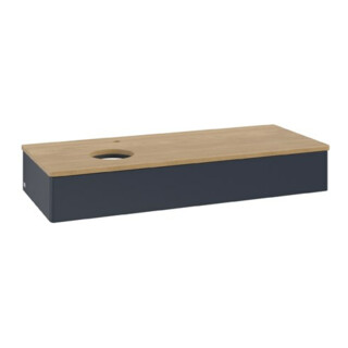 V&B Waschtischunterschrank ohne Frontstruktur Antao 120x19x50cm, HL, WBP hon. Oa, md b m Lac