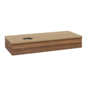 V&B Waschtischunterschrank ohne Frontstruktur Antao 120x19x50cm, HL, WBP hon. Oa, w. wal-3