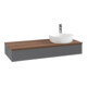 V&B Waschtischunterschrank ohne Frontstruktur Antao 120x19x50cm, HL, WBP w wa, A m Lac-3
