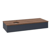 V&B Waschtischunterschrank ohne Frontstruktur Antao 120x19x50cm, HL, WBP w wal, md bl. m Lac-4