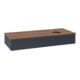 V&B Waschtischunterschrank ohne Frontstruktur Antao 120x19x50cm, HL, WBP w wal, md bl. m Lac-3