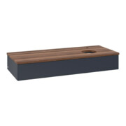 V&B Waschtischunterschrank ohne Frontstruktur Antao 120x19x50cm, HL, WBP w wal, md bl. m Lac-3