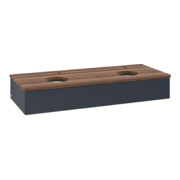 V&B Waschtischunterschrank ohne Frontstruktur Antao 120x19x50cm, HL, WBP w wal, md bl. m Lac-3
