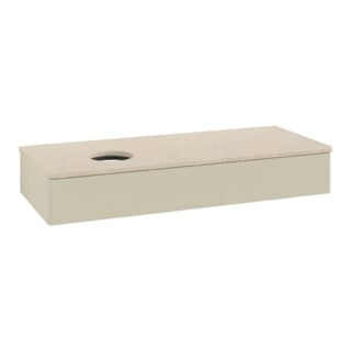 V&B Waschtischunterschrank ohne Frontstruktur Antao 120x19x50cm, WBP botti., si Gr m Lac
