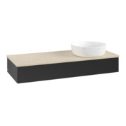 V&B Waschtischunterschrank ohne Frontstruktur Antao 120x19x50cm, WBP-farbe botti., bla m Lac-3