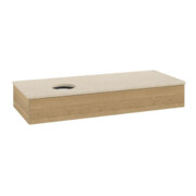 V&B Waschtischunterschrank ohne Frontstruktur Antao 120x19x50cm, WBP-farbe botti., honey oak