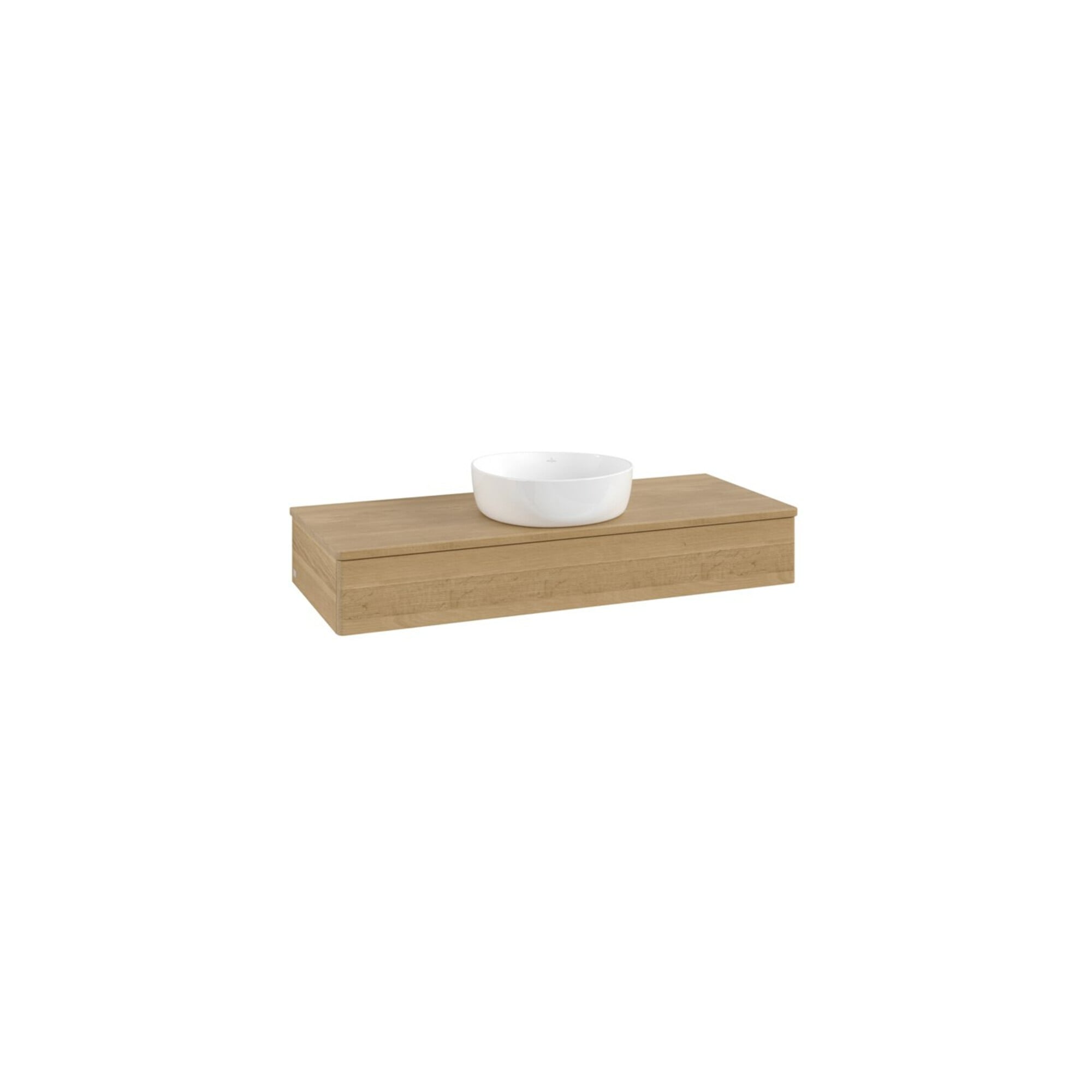 V&B Waschtischunterschrank ohne Frontstruktur Antao 120x19x50cm, WBP-farbe hon. Oa, hon. oak ; Villeroy & Boch