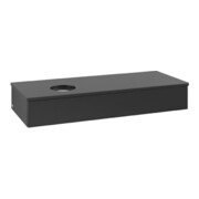 V&B Waschtischunterschrank ohne Frontstruktur Antao 120x19x50cm, WBP-farbe Lac, bla m Lac