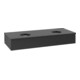 V&B Waschtischunterschrank ohne Frontstruktur Antao 120x19x50cm, WBP-farbe Lac, bla m Lac-1